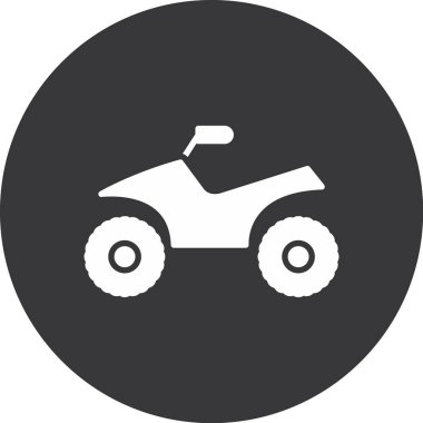 Modern oto tamir simgesinin vektör illüstrasyonu