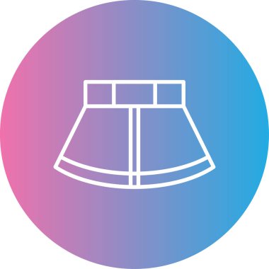 Modern bir simgenin vektör illüstrasyonu