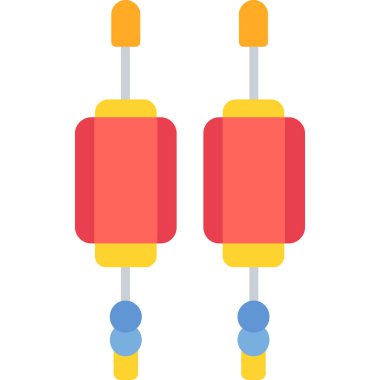 Modern bir simgenin vektör illüstrasyonu