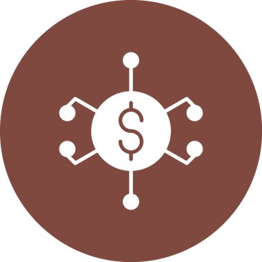 Para değişimi. Web simgesi basit tasarım