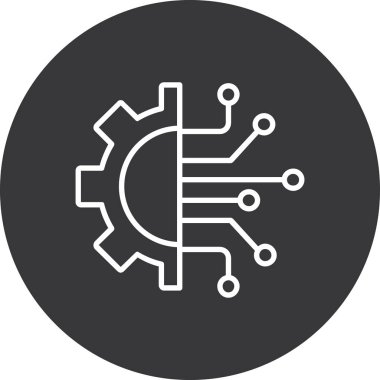 seo modern simgesinin vektör illüstrasyonu