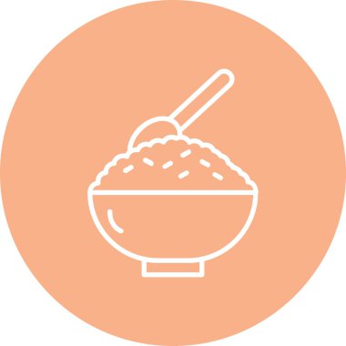 Gıda simgesinin vektör illüstrasyonu