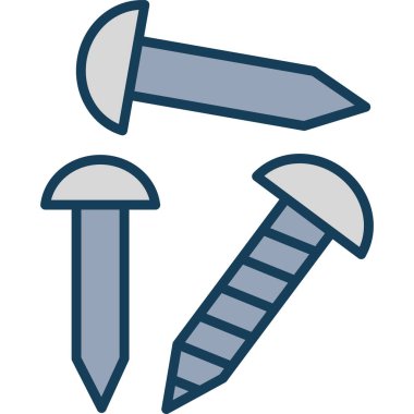 kılıç ağı simgesi basit illüstrasyon