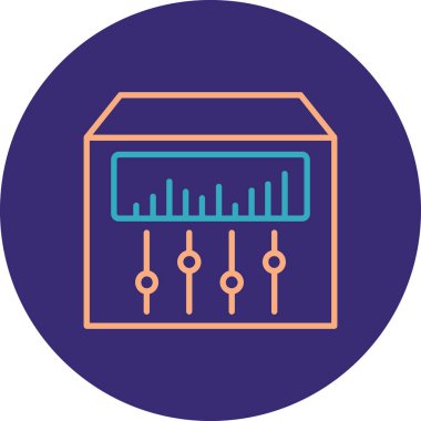 Seo simgesinin vektör illüstrasyonu