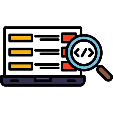 Web geliştirme vektör çizimi