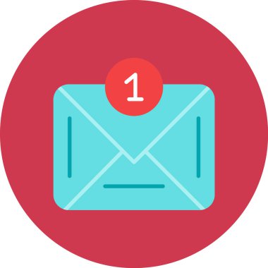 e- posta simgesi vektör illüstrasyonu