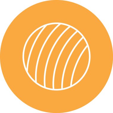 Top. Web simgesi basit illüstrasyon