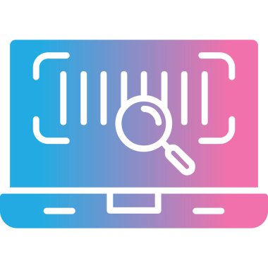 Ara. Web simgesi basit illüstrasyon