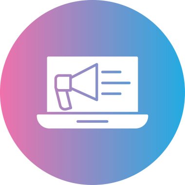 seo modern simgesinin vektör illüstrasyonu