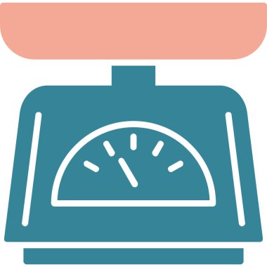 mutfak kutsal kişilerin resmi ölçeklendirir. vektör çizim