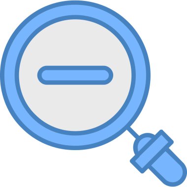 Arama simgesi vektör illüstrasyonu