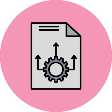 Ağ simgesi, veri depolama vektör illüstrasyonu