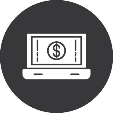 bilgisayar simgesi vektör illüstrasyonu