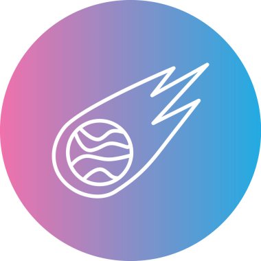 Gezegen simge vektör çizim