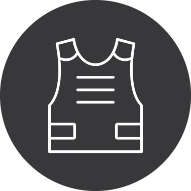 Gömlek. Web simgesi basit tasarım