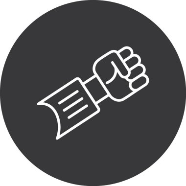 Modern simgenin vektör illüstrasyonu