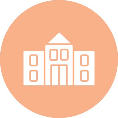 Benzersiz yapı vektör çizgisi simgesi