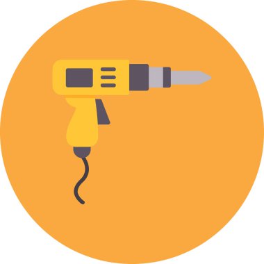 matkap simgesi. Basit resimleme