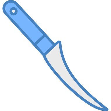 bıçak simgesi vektör illüstrasyonu
