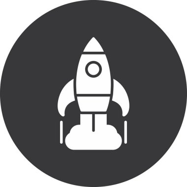 Başlangıç. Web simgesi basit illüstrasyon