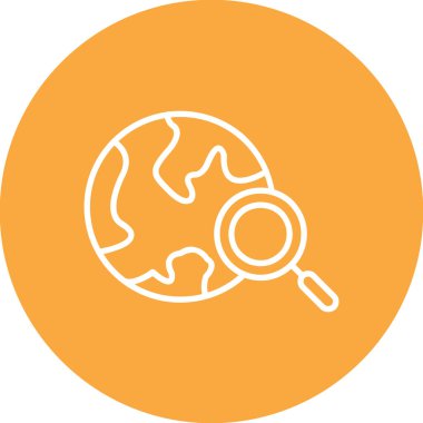 seo modern simgesinin vektör illüstrasyonu