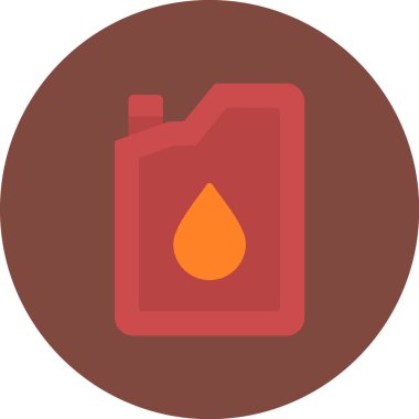 Petrol modern simgesinin vektör illüstrasyonu