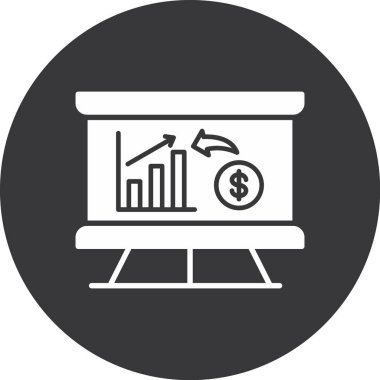 iş simgesi vektör illüstrasyonu