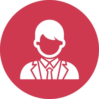 İnsan simgesinin vektör illüstrasyonu