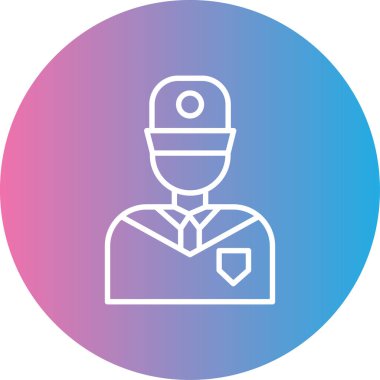 İnsan simgesinin vektör illüstrasyonu