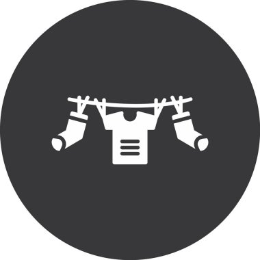 Modern b 'nin vektör illüstrasyonu simge helikopterinden yoksun