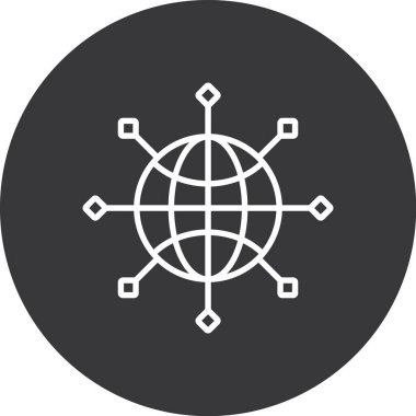 ağ genel ağ simgesi