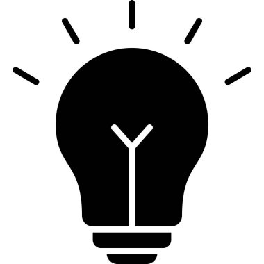 özet biçiminde yaratıcı fikir ışığı simgesi