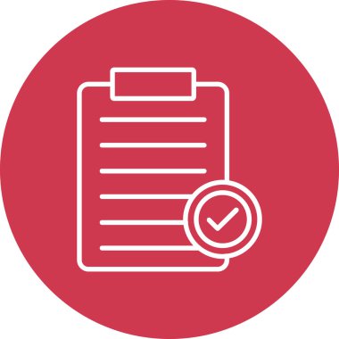 Belge. Web simgesi basit tasarım