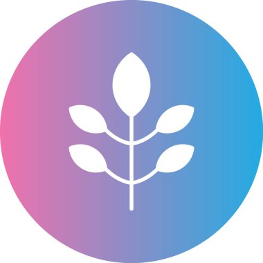 bitki simgesi vektör illüstrasyonu