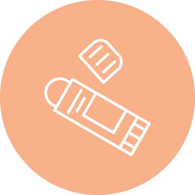 Sigara simgesinin vektör illüstrasyonu