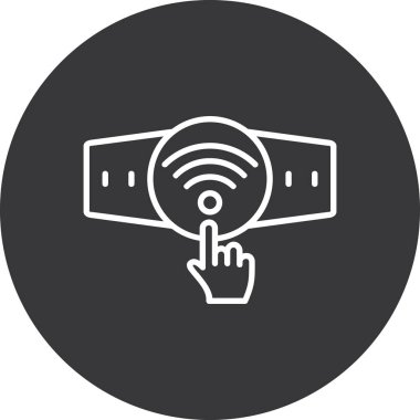 Vektör illüstrasyonu, simge ögesi biçimi