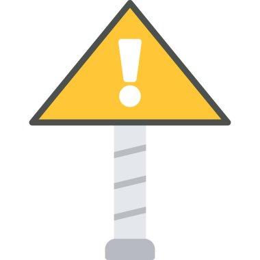 uyarı işareti vektörü