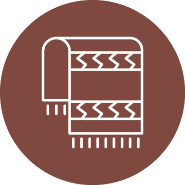 Çitli bir çitin vektör simgesi