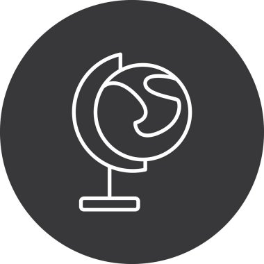 Modern simgenin vektör illüstrasyonu