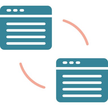 seo modern simgesinin vektör illüstrasyonu