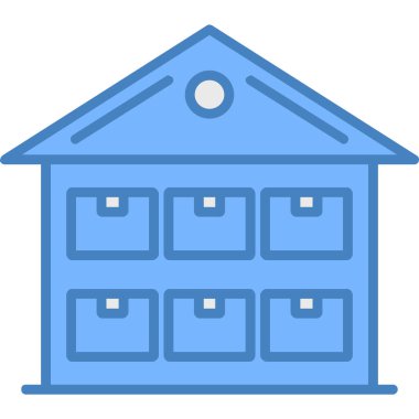 ev simgesi vektör illüstrasyonu