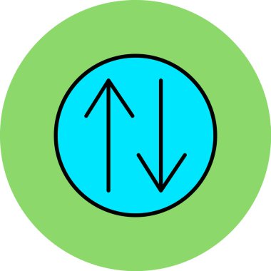 Oklar. Web simgesi basit tasarım