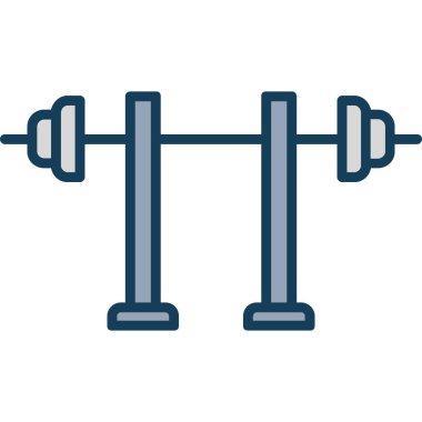 Halter. Web simgesi basit illüstrasyon