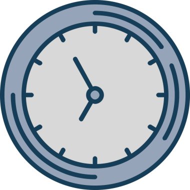 zaman simgesi, vektör illüstrasyon tasarımı