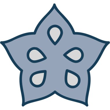yıldız simgesi vektör illüstrasyonu