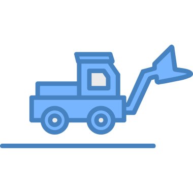 Bir arabanın vektör illüstrasyonu