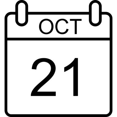 Tek günlük takvimde 21 Ekim tarihi