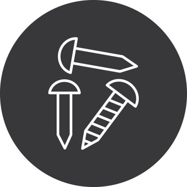 bıçak bıçak simgesi taslak biçimi