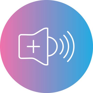 hoparlör vektör illüstrasyonu