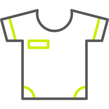 t-shirt beyaz arkaplanda izole